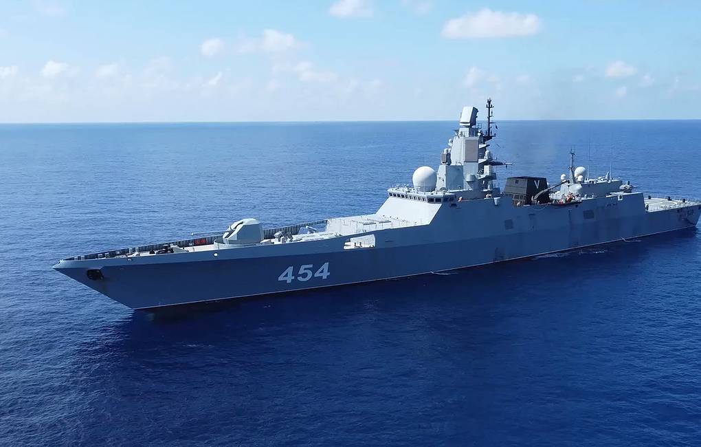 Look Who Steamed Into Port - The Adm Gorshkov