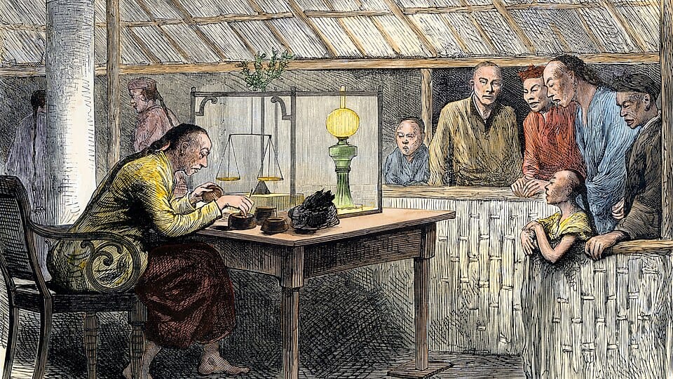 America And The Chinese Merchant